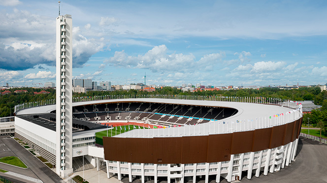 Visit the Tower of the Olympic Stadium