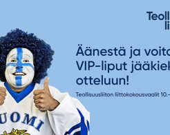 Äänestä liittokokousvaaleissa 10.–31.3.2023 – voita VIP-liput jääkiekon MM-otteluun!
