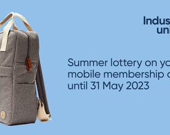 Sign up for a raffle on your mobile membership card – you can win a cool cold backbag!