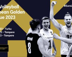 Vinn biljetter till matcher i European Golden League i volleyboll i juni!