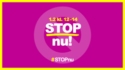 Kolla programmet på Stop Nu! – demonstrationen på Senatstorget 1.2