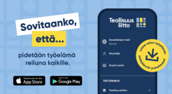 Teollisuusliiton palkittu mobiilisovellus laajenee – uudet sopimusalat ja uusi nimi