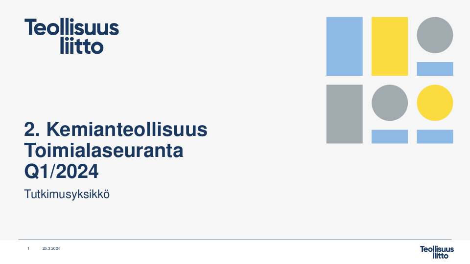 2. Kemianteollisuus Q1 2024