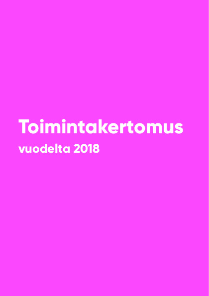 Teollisuusliiton toimintakertomus 2018