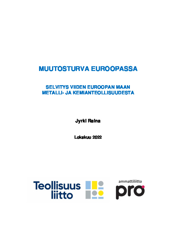 Muutosturva Euroopassa