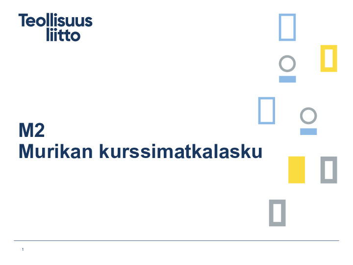 Murikka-opiston matkalaskuohje