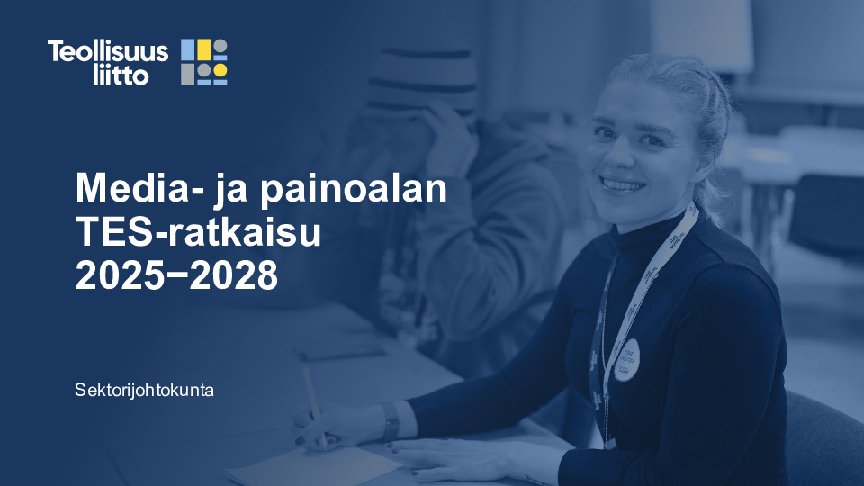Media- ja painoalan neuvottelutulos 2025–2028