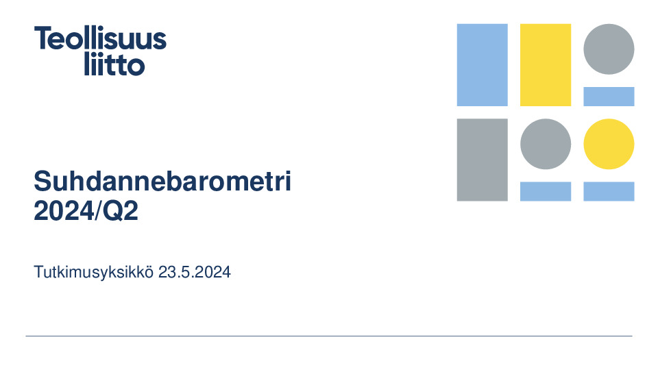 Suhdannebarometri 2024 Q2