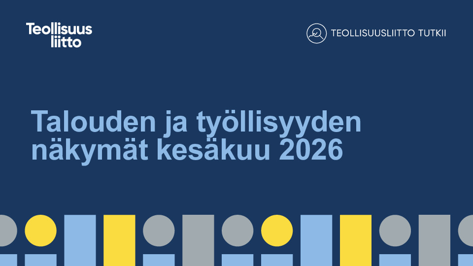 Talouden ja työllisyyden näkymät 06 2026