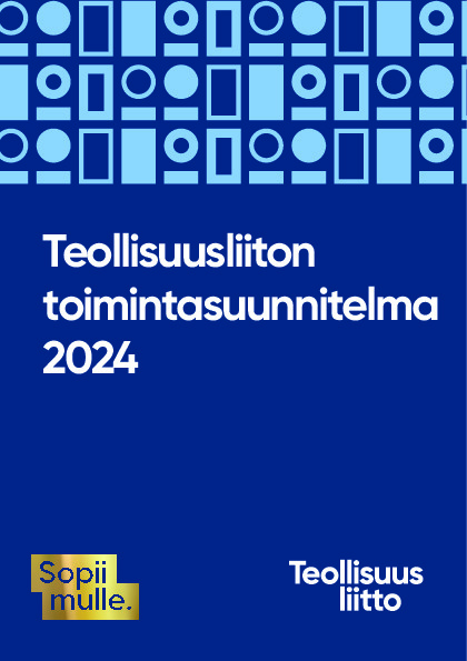 Teollisuusliiton toimintasuunnitelma 2024