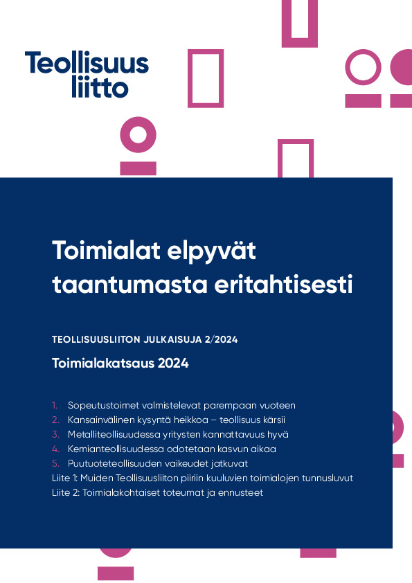 Teollisuusliiton toimialakatsaus 2024