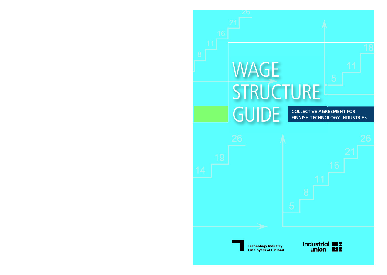 Wage structure guide – Collective agreement for Finnish technology industries